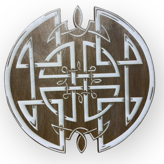 Väggdekoration – Keltisk Dara-knut