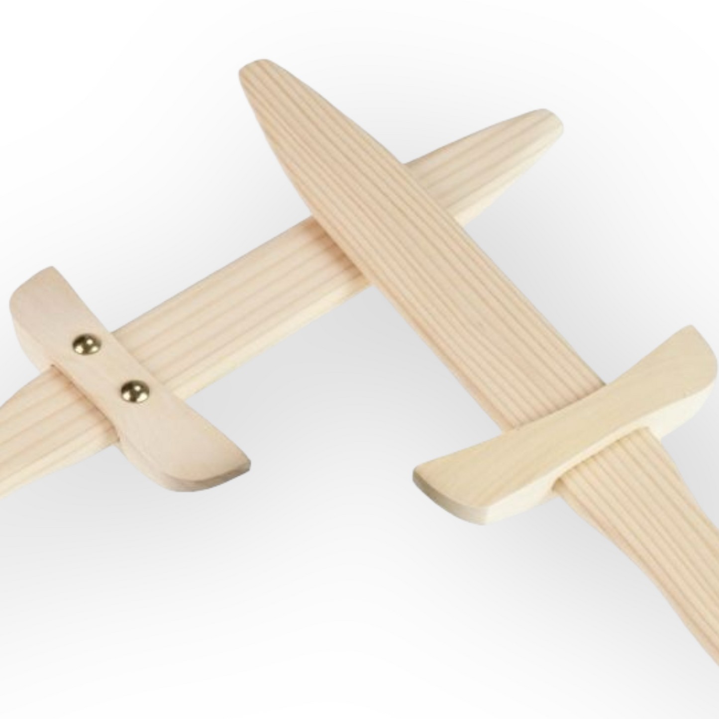 Spelsvärd i granträ - för fantasifulla äventyr - Svärd 33 cm