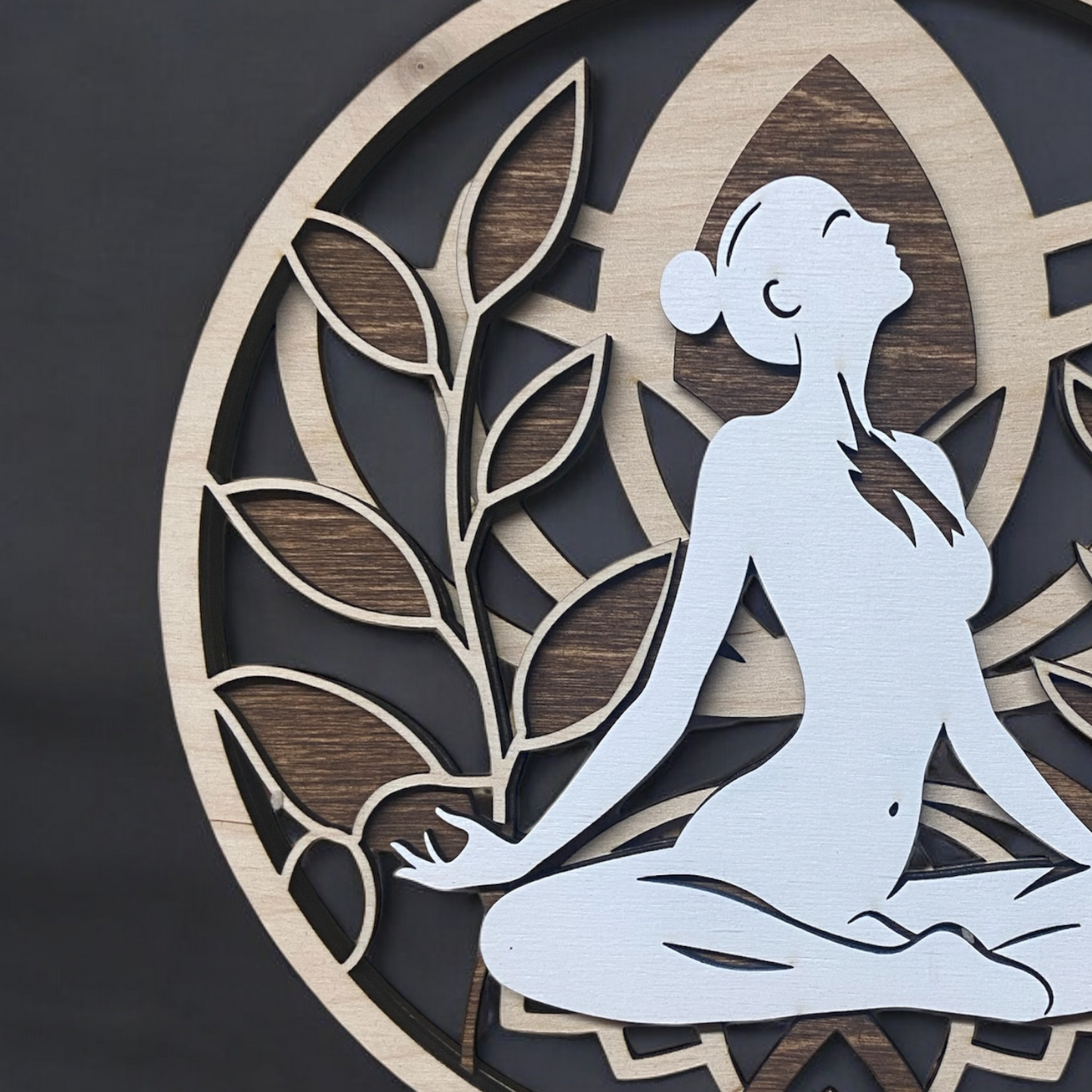 Dekoschild „Yoga Harmonie“