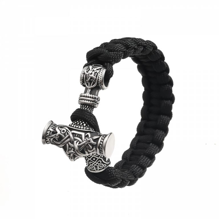 Armband "Thor-Mjölnir" Paracord – verschiedene Farben