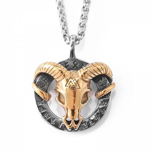 Necklace "Tanngrisnir" (Dual Tone)