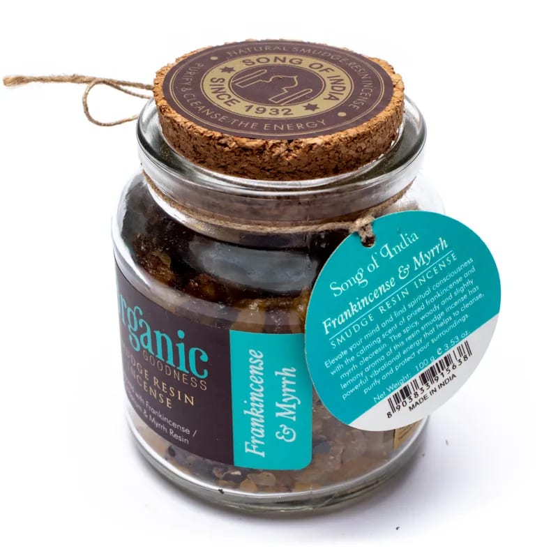 Naturlig rökelseörter för aromaterapi "Frankincense & Myrra"