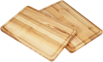 Skärbräda i kärnaske oljad - 45x30cm