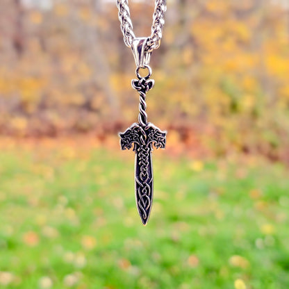 Necklace "Dagger of Fate"