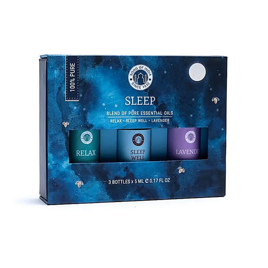 Pure essential Oil Set „Sleep" - Song of India