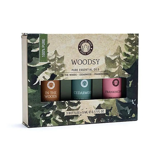 Pure essential Oil Set „Woodsy" - Song of India